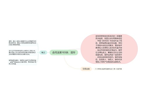 合同法第103条：提存