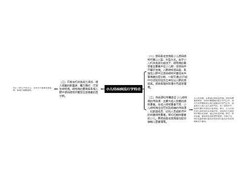 小儿结核病流行学特点