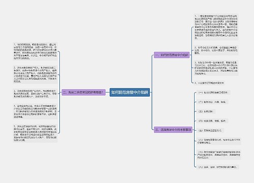 如何防范房屋中介陷阱