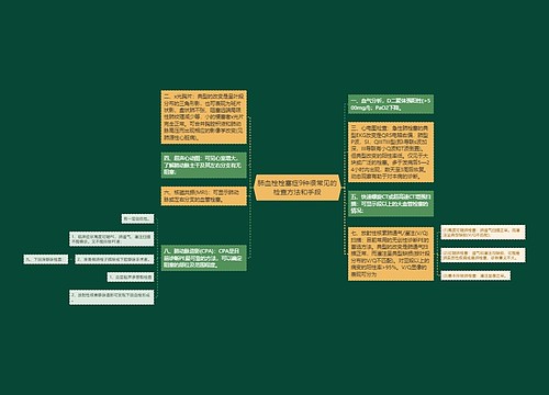 肺血栓栓塞症9种很常见的检查方法和手段