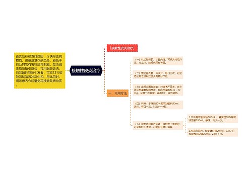 接触性皮炎治疗