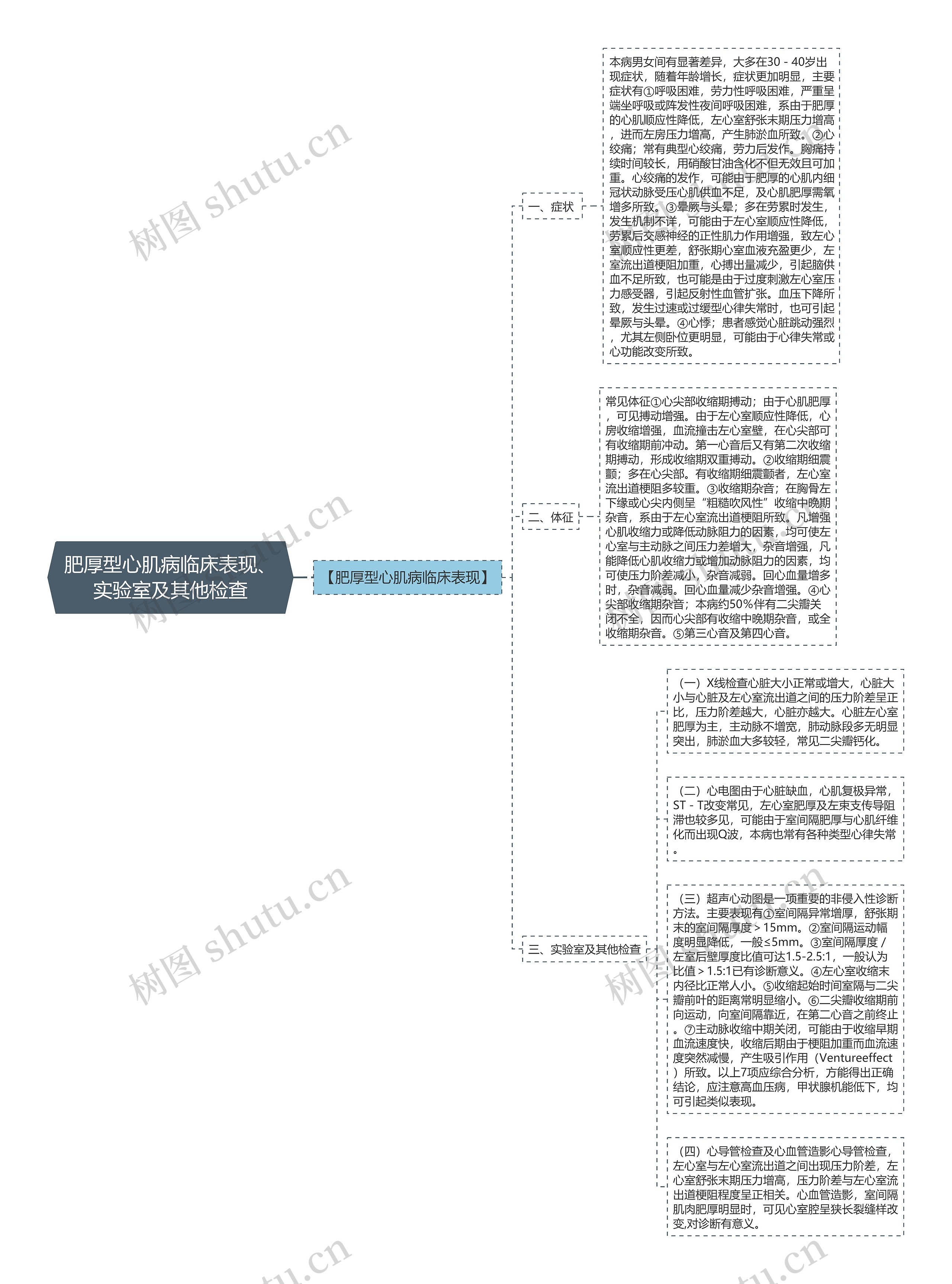 肥厚型心肌病临床表现、实验室及其他检查