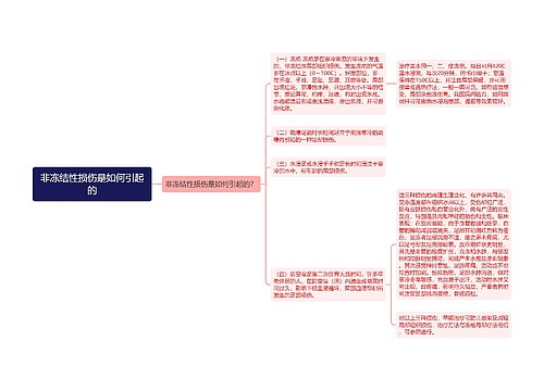 非冻结性损伤是如何引起的