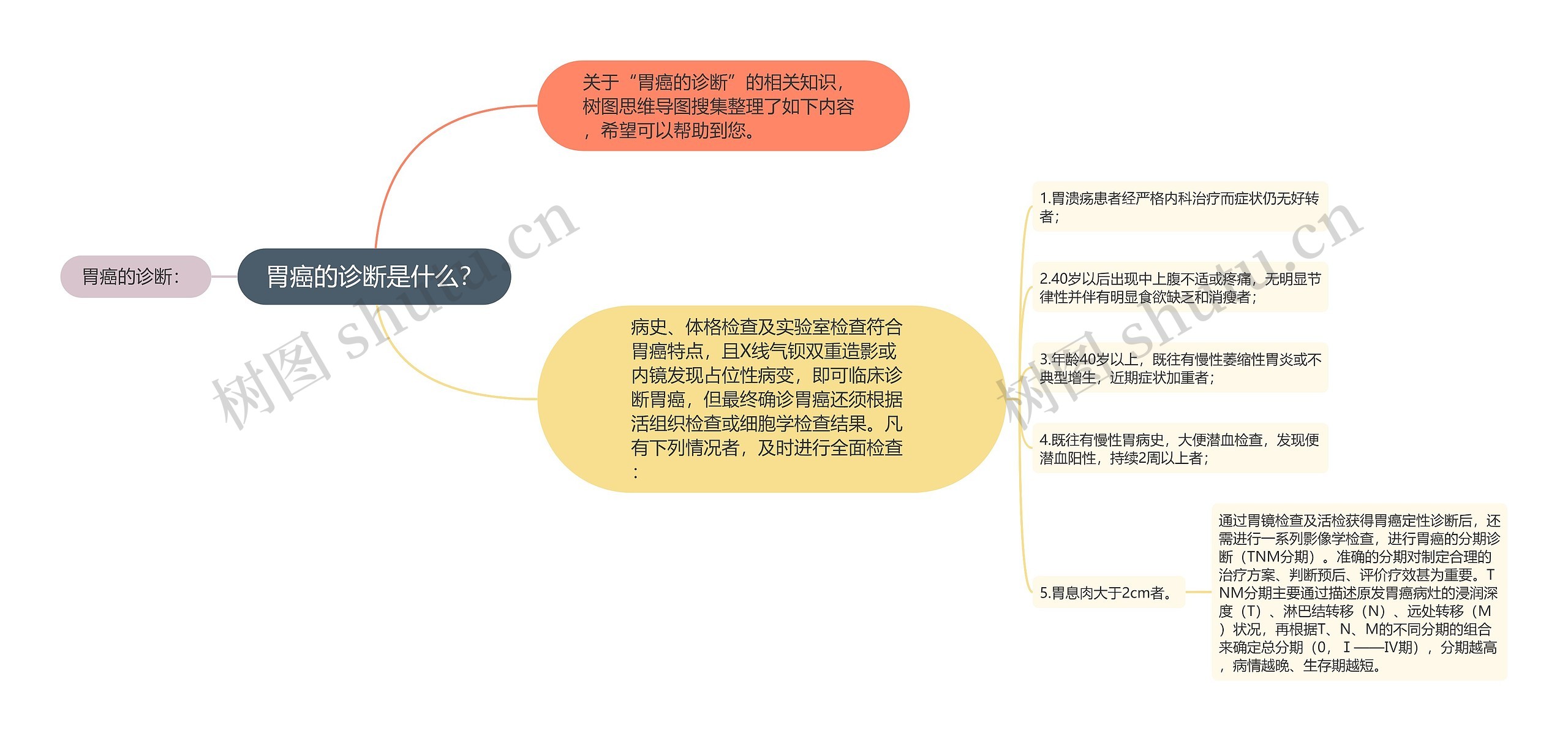 胃癌的诊断是什么？