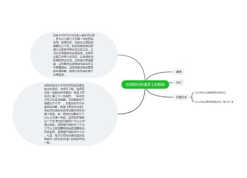 试用期内辞退员工的限制