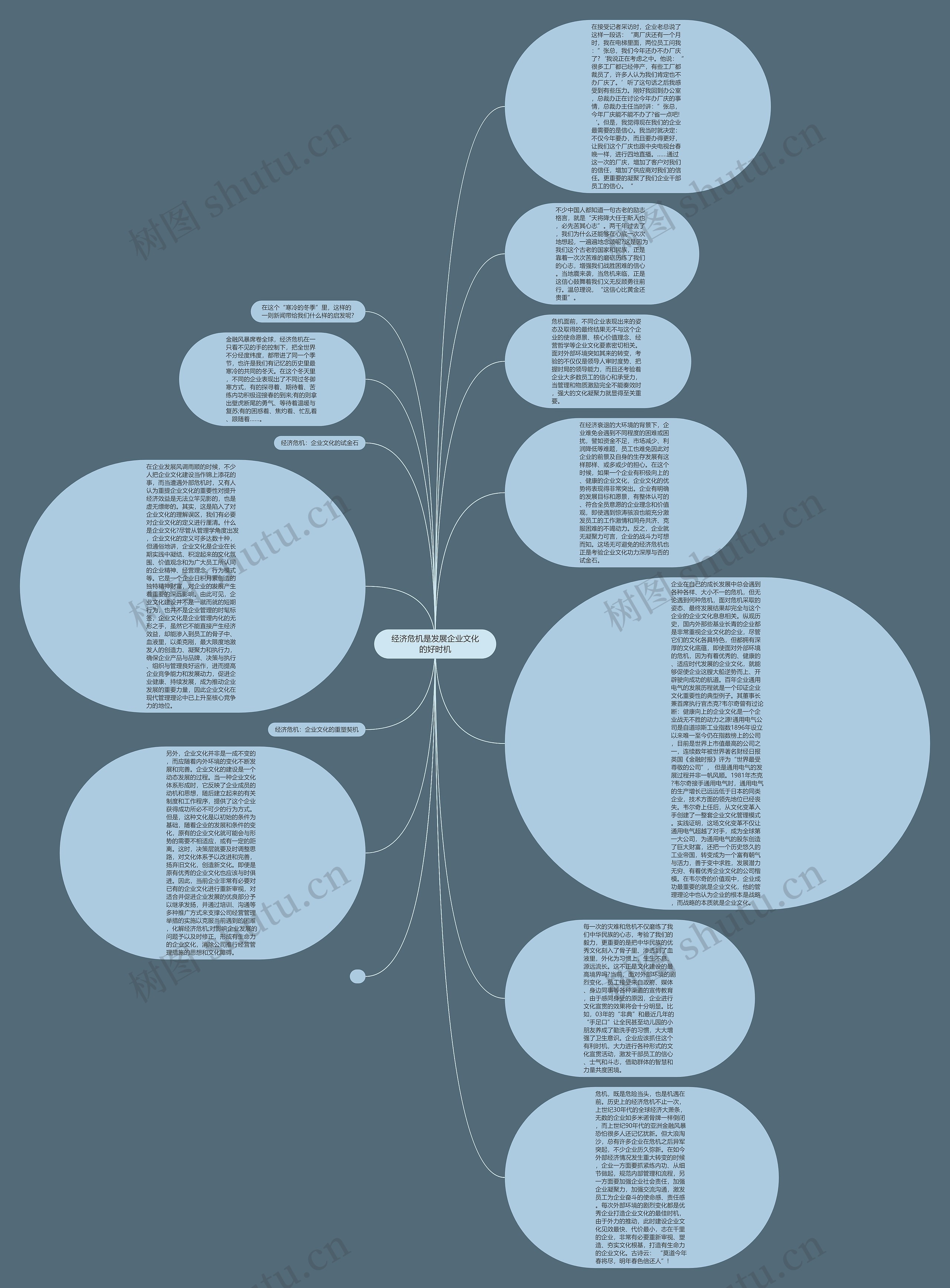 经济危机是发展企业文化的好时机思维导图