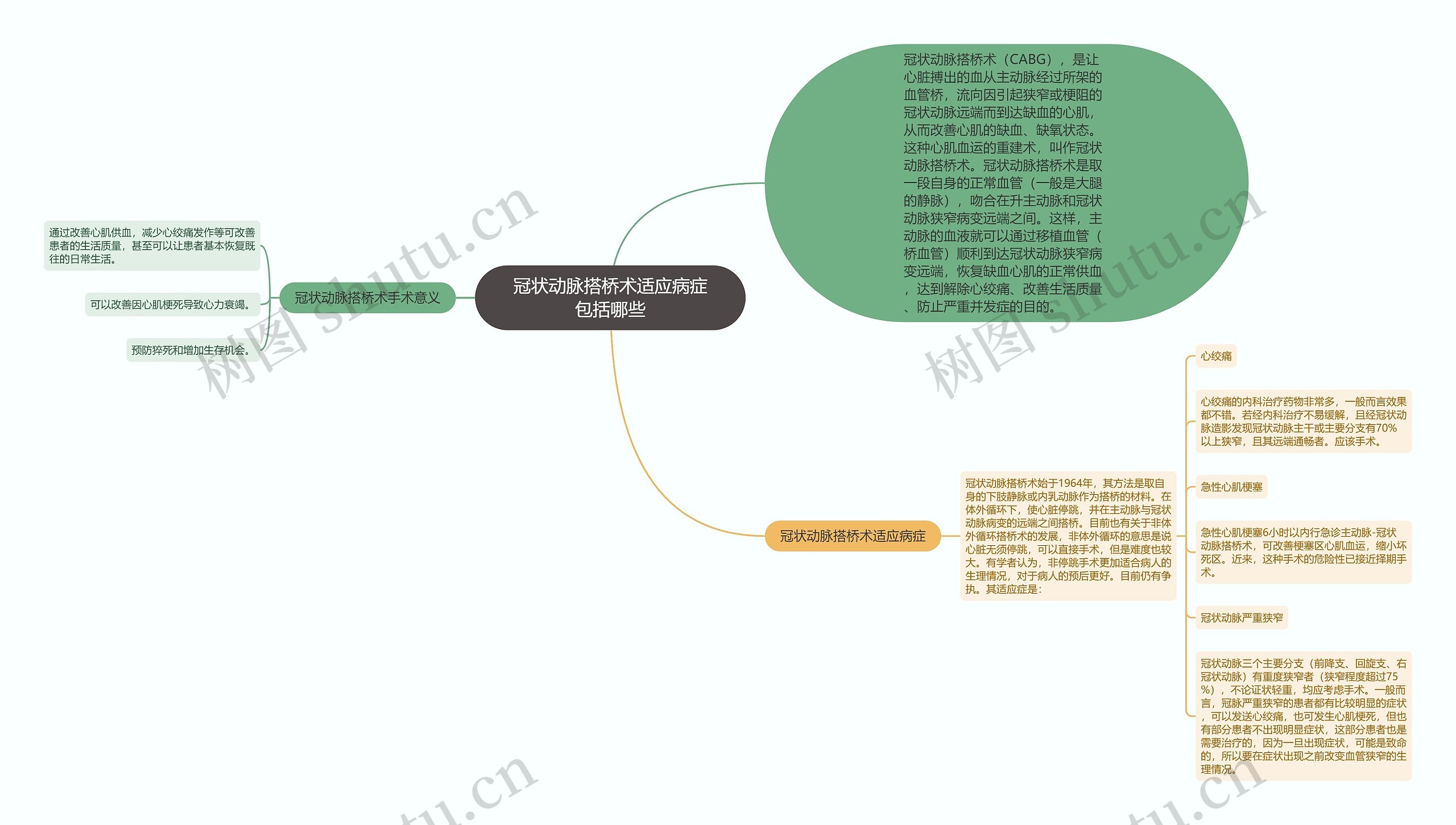 冠状动脉搭桥术适应病症包括哪些