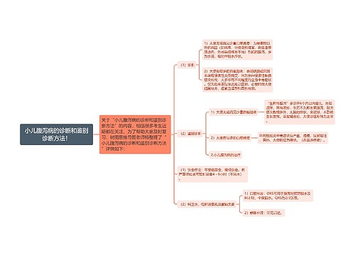 小儿腹泻病的诊断和鉴别诊断方法！