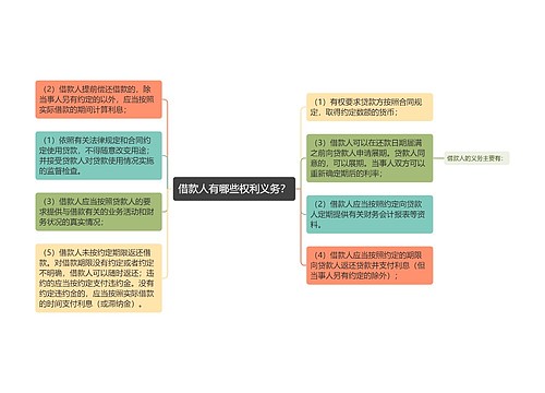 借款人有哪些权利义务？