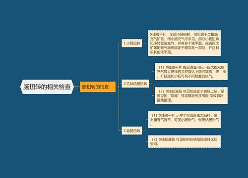 肠扭转的相关检查