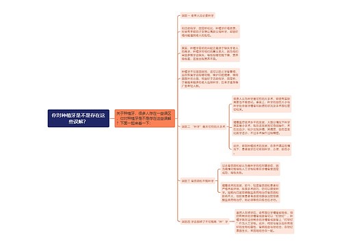 你对种植牙是不是存在这些误解？