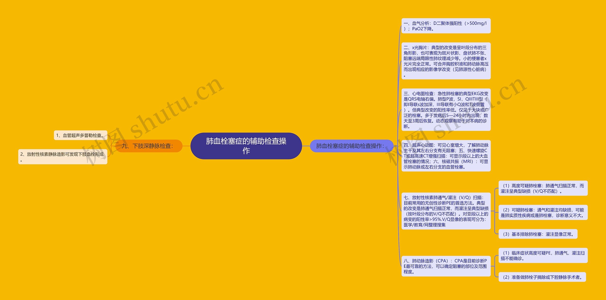 肺血栓塞症的辅助检查操作