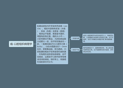 疱-口腔组织病理学