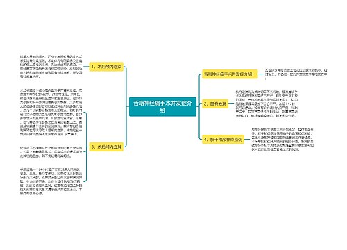 舌咽神经痛手术并发症介绍