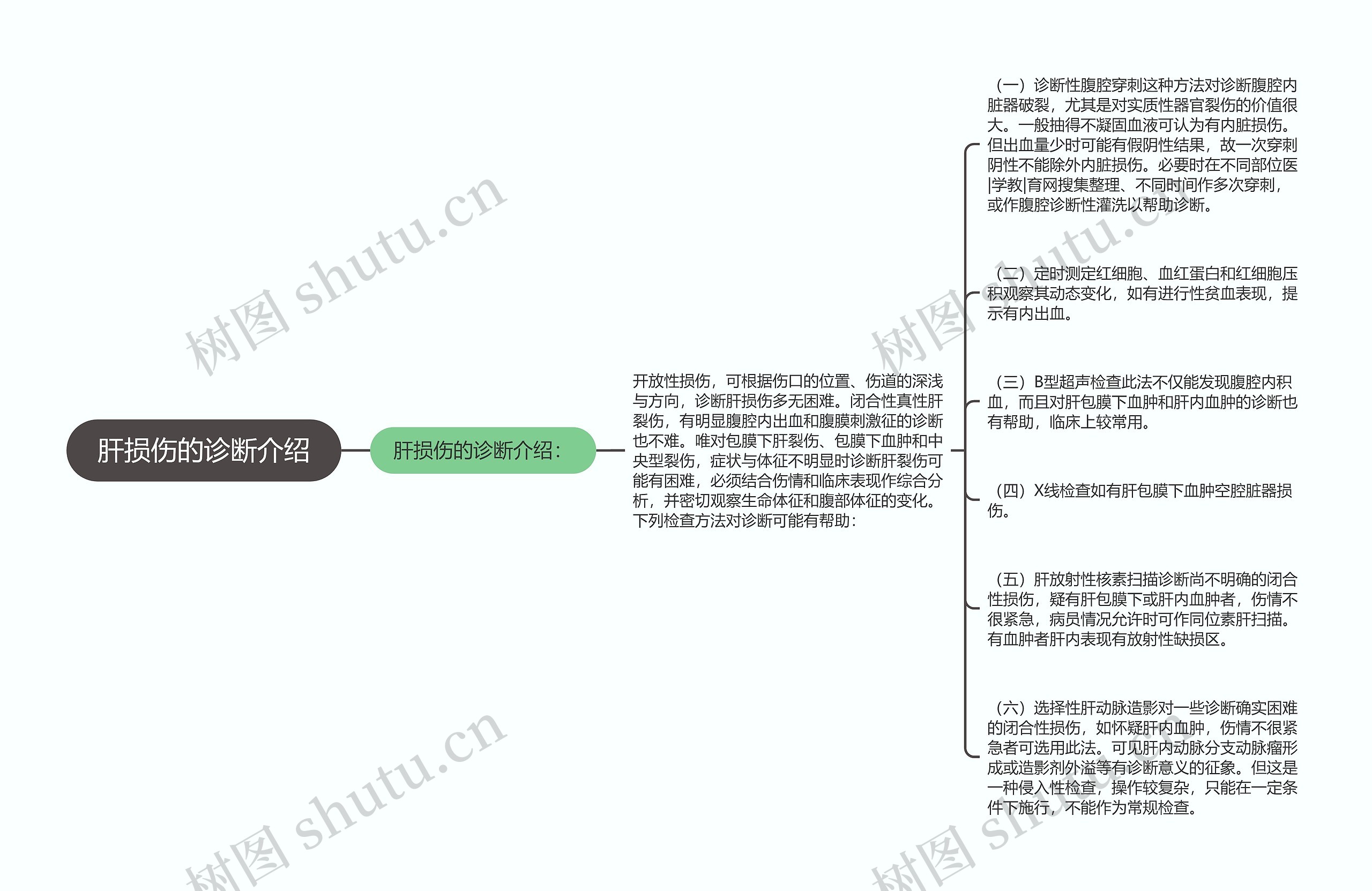 肝损伤的诊断介绍 肝损伤的诊断介绍