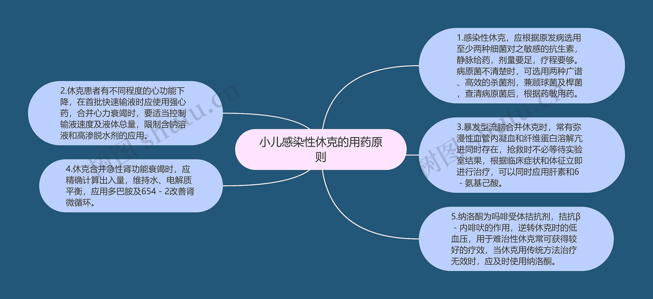 小儿感染性休克的用药原则 小儿感染性休克的用药原则