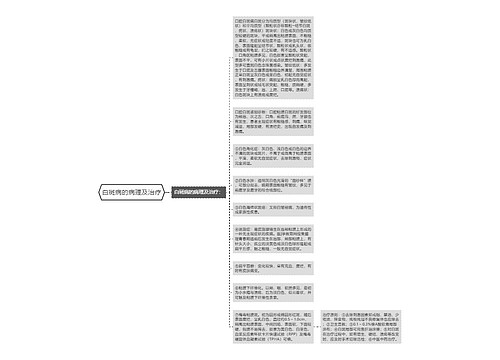 白斑病的病理及治疗