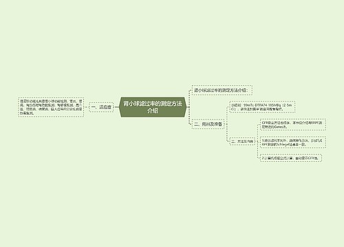 肾小球滤过率的测定方法介绍