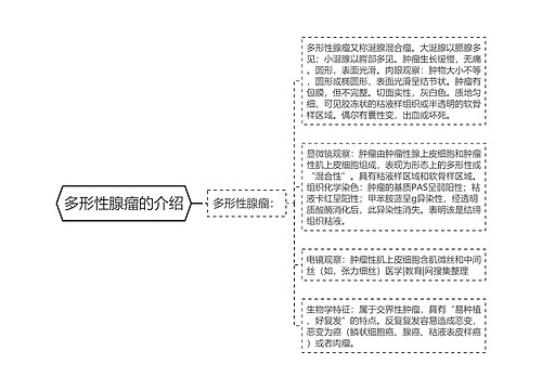 多形性腺瘤的介绍
