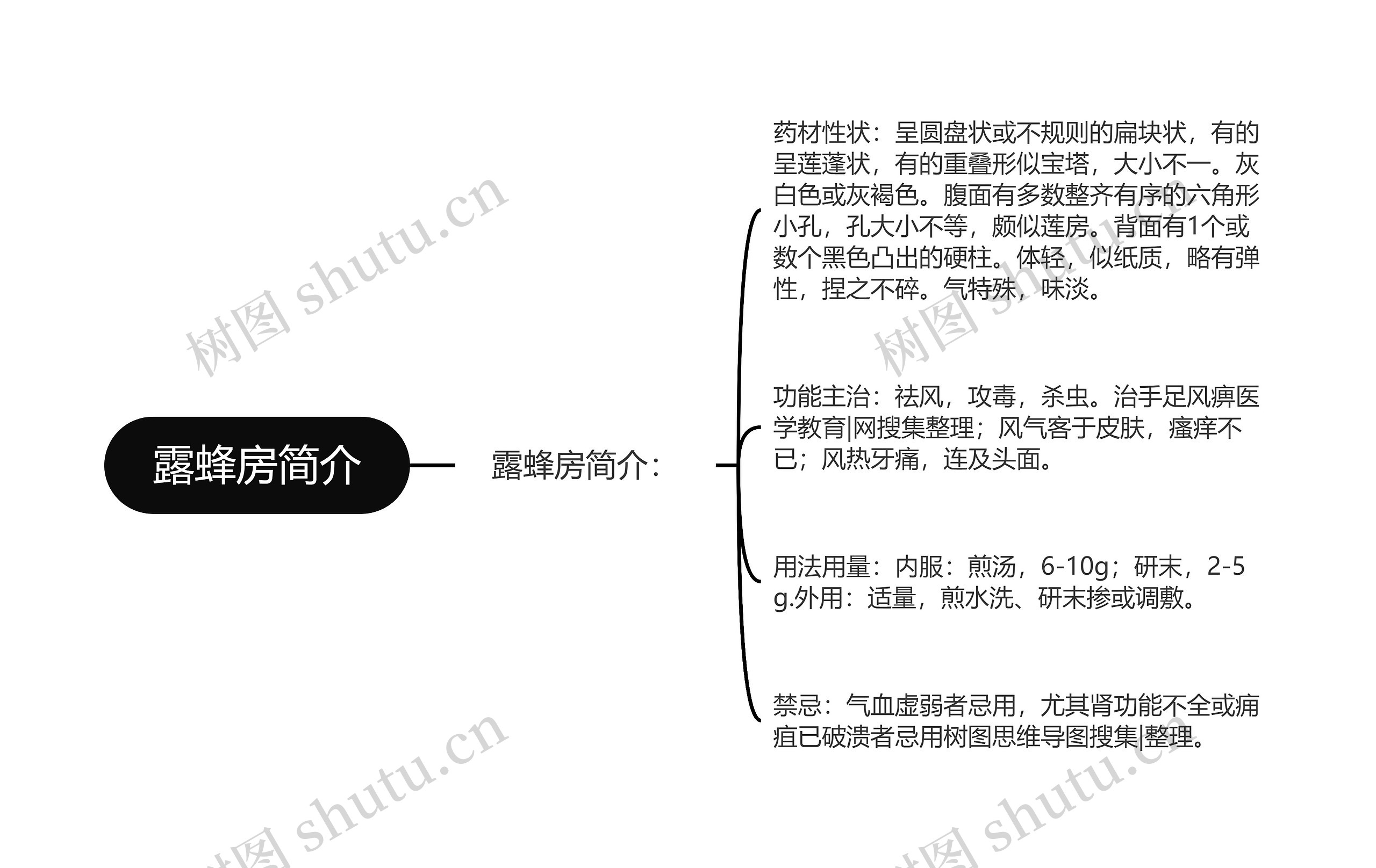 露蜂房简介