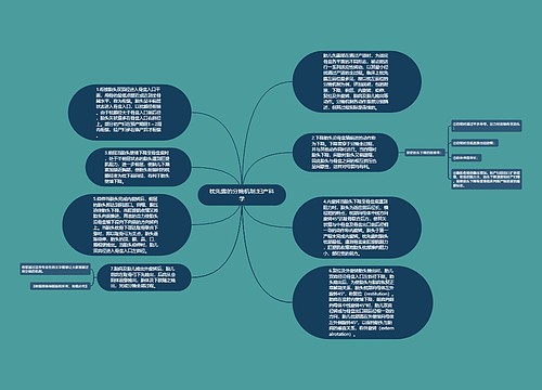 枕先露的分娩机制:妇产科学