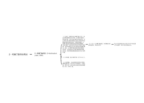 β－羟基丁酸测定概述