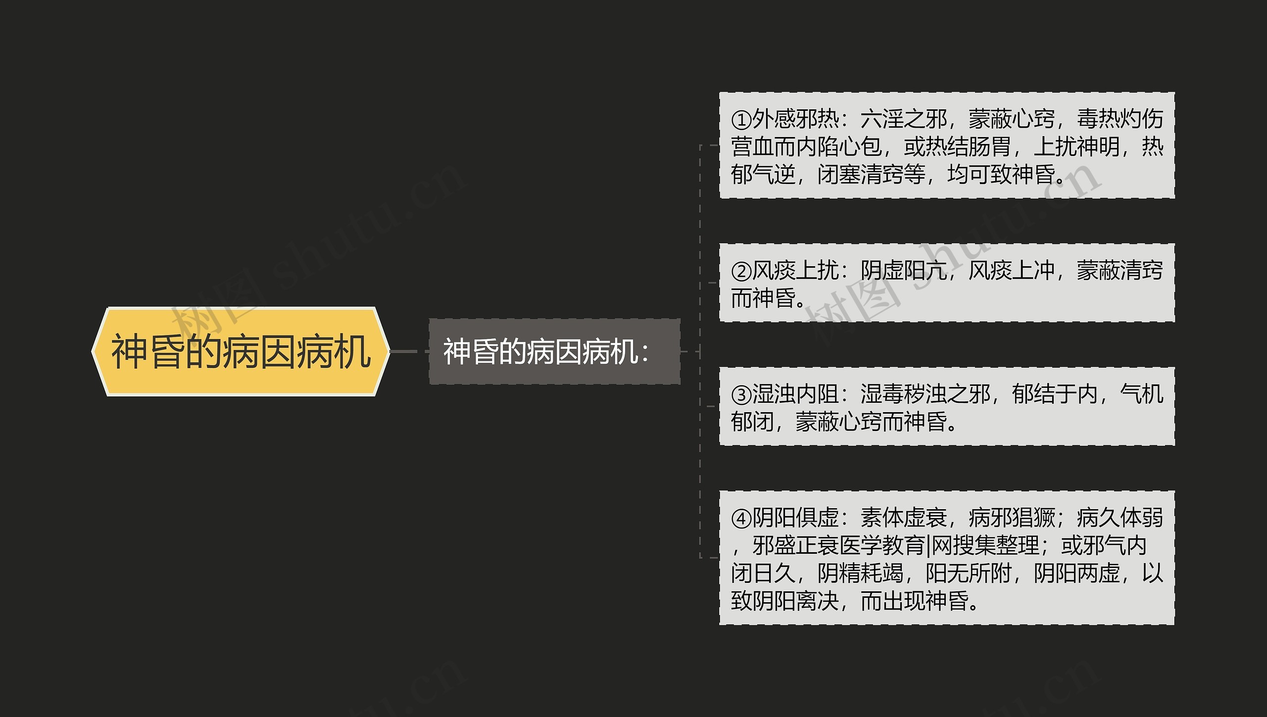 神昏的病因病机 神昏的病因病机