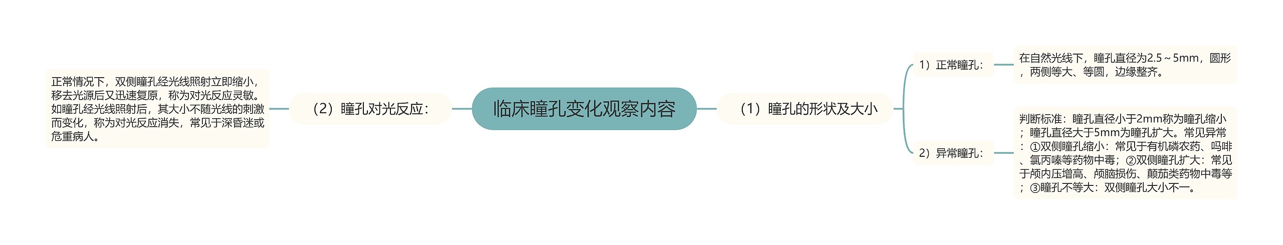 临床瞳孔变化观察内容 临床瞳孔变化观察内容