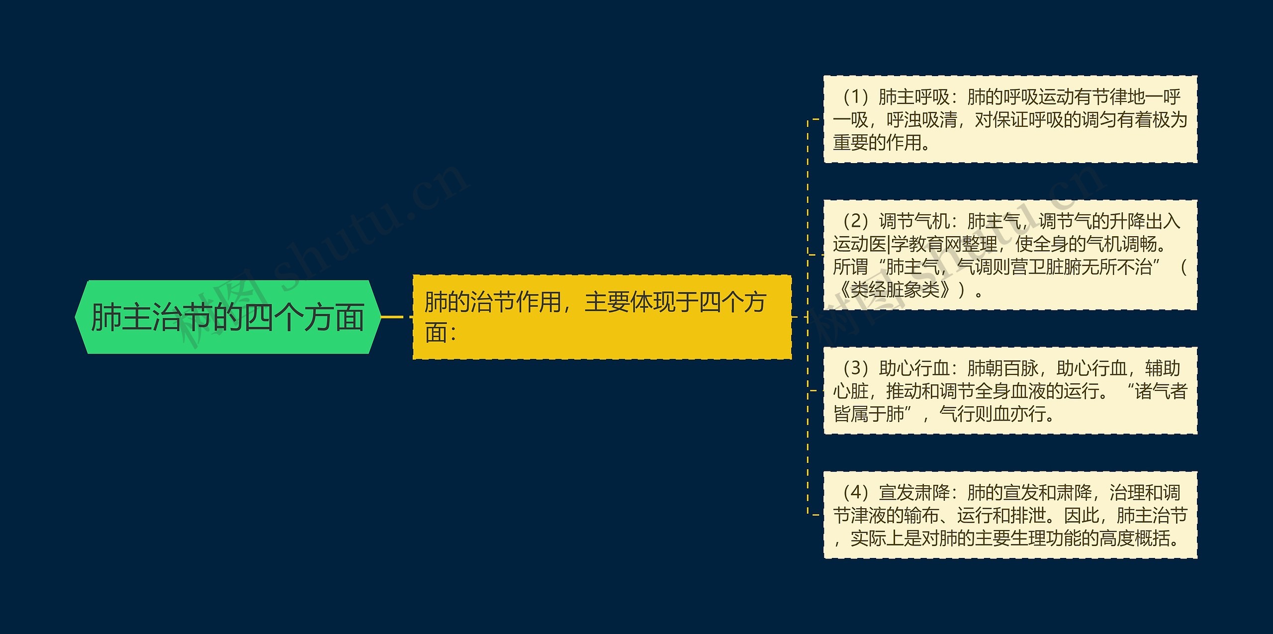肺主治节的四个方面 肺主治节的四个方面