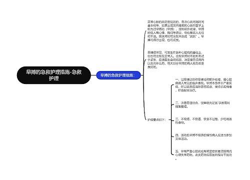 早搏的急救护理措施-急救护理