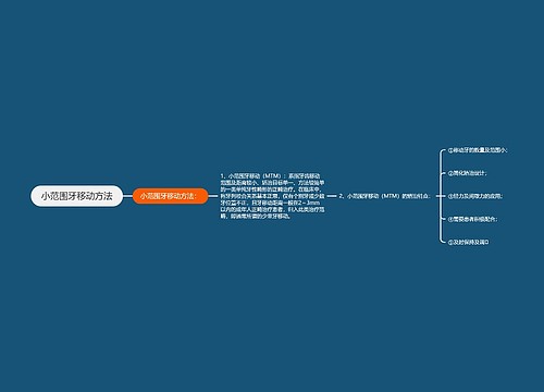 小范围牙移动方法