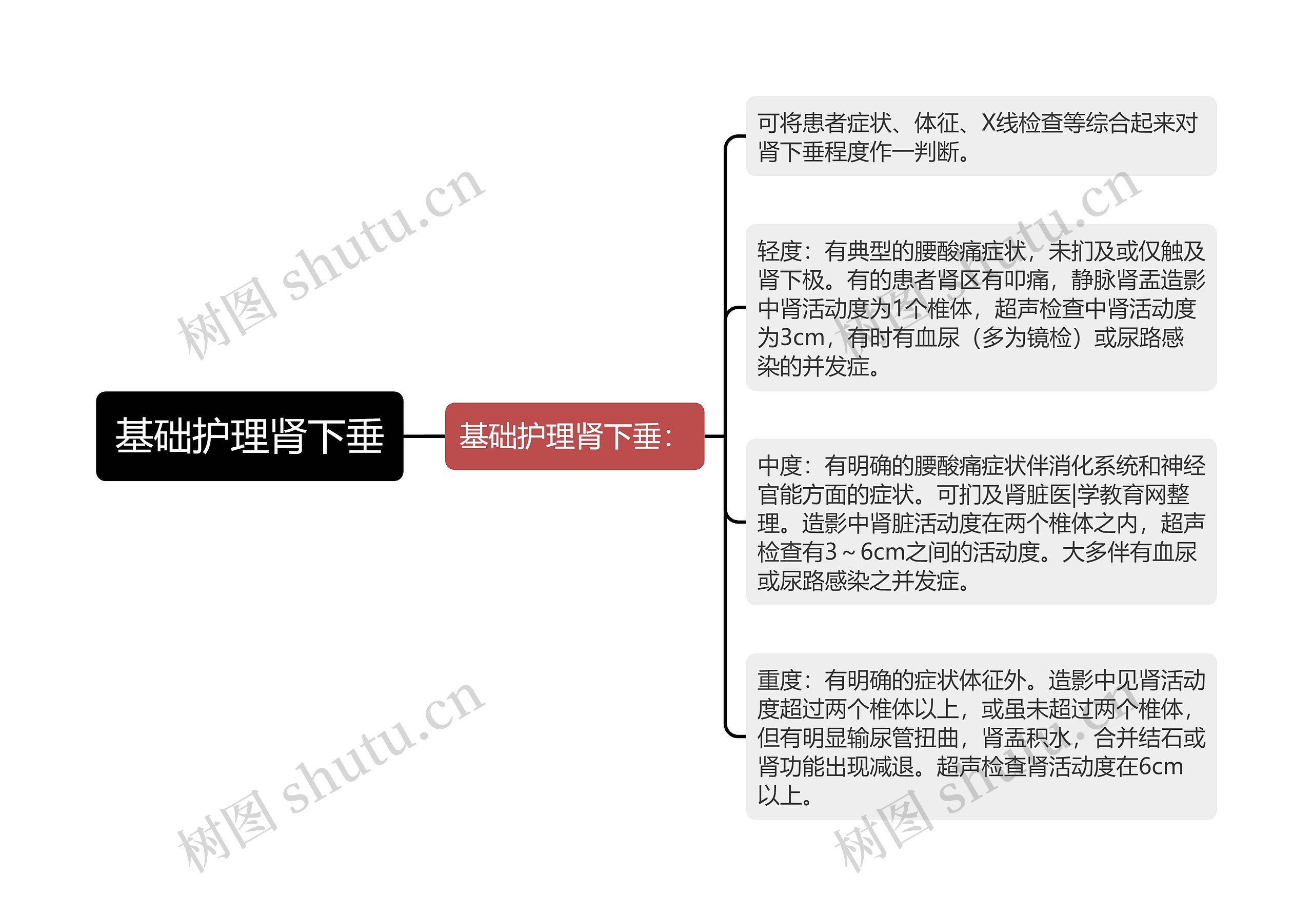 基础护理肾下垂