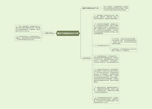 髋关节结核的治疗介绍