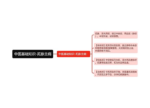 中医基础知识-芤脉主病