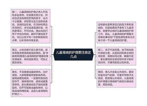 儿童肾病的护理要注意这几点