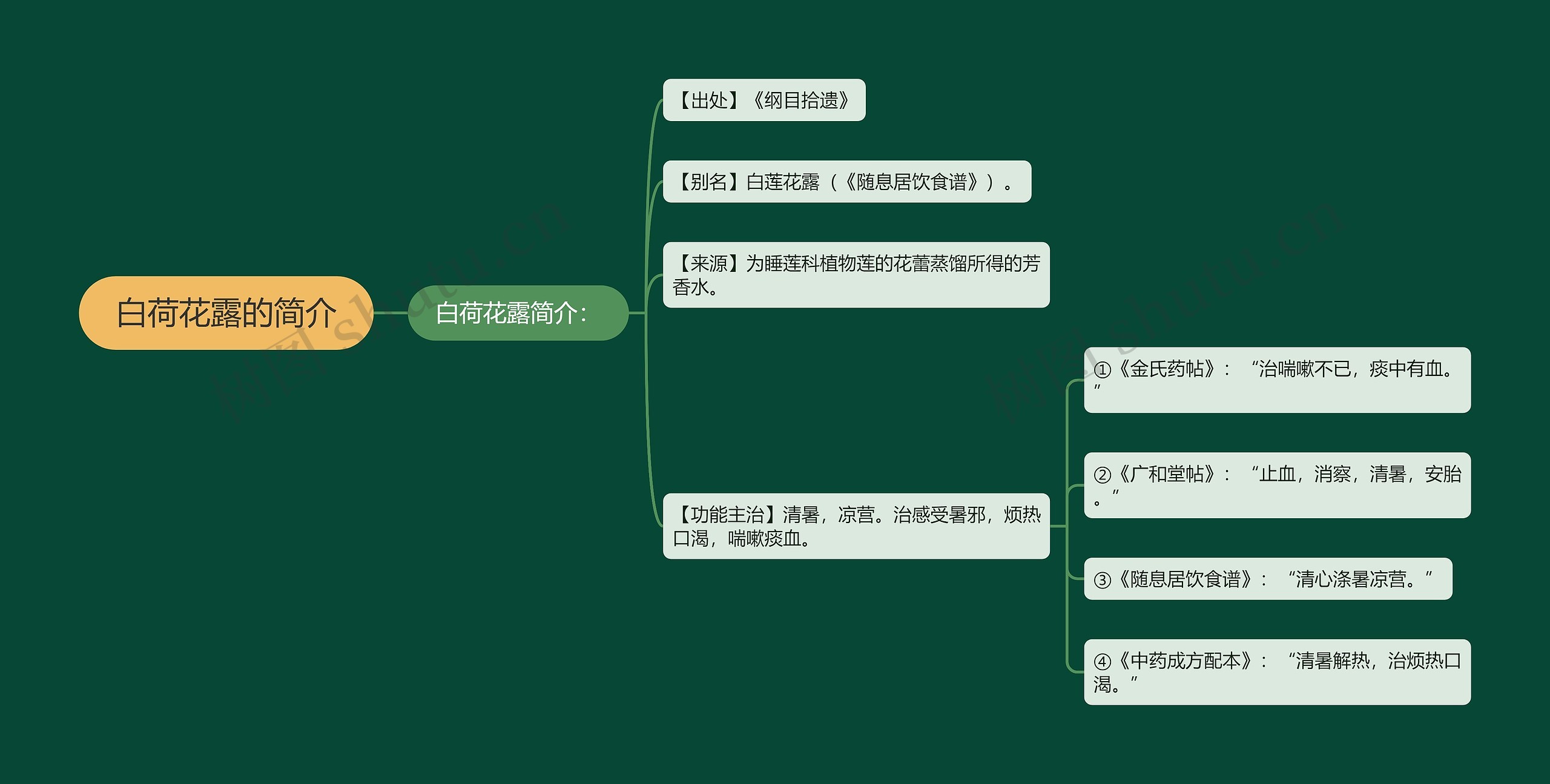 白荷花露的简介 白荷花露的简介