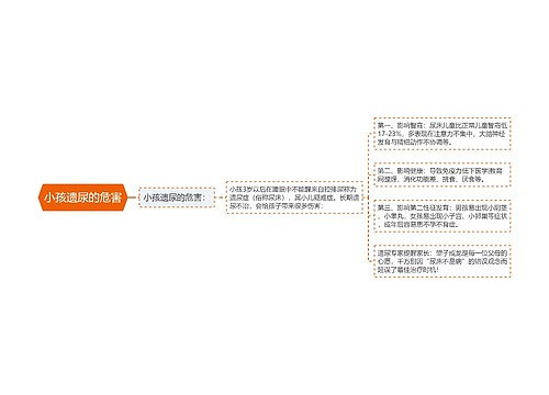 小孩遗尿的危害