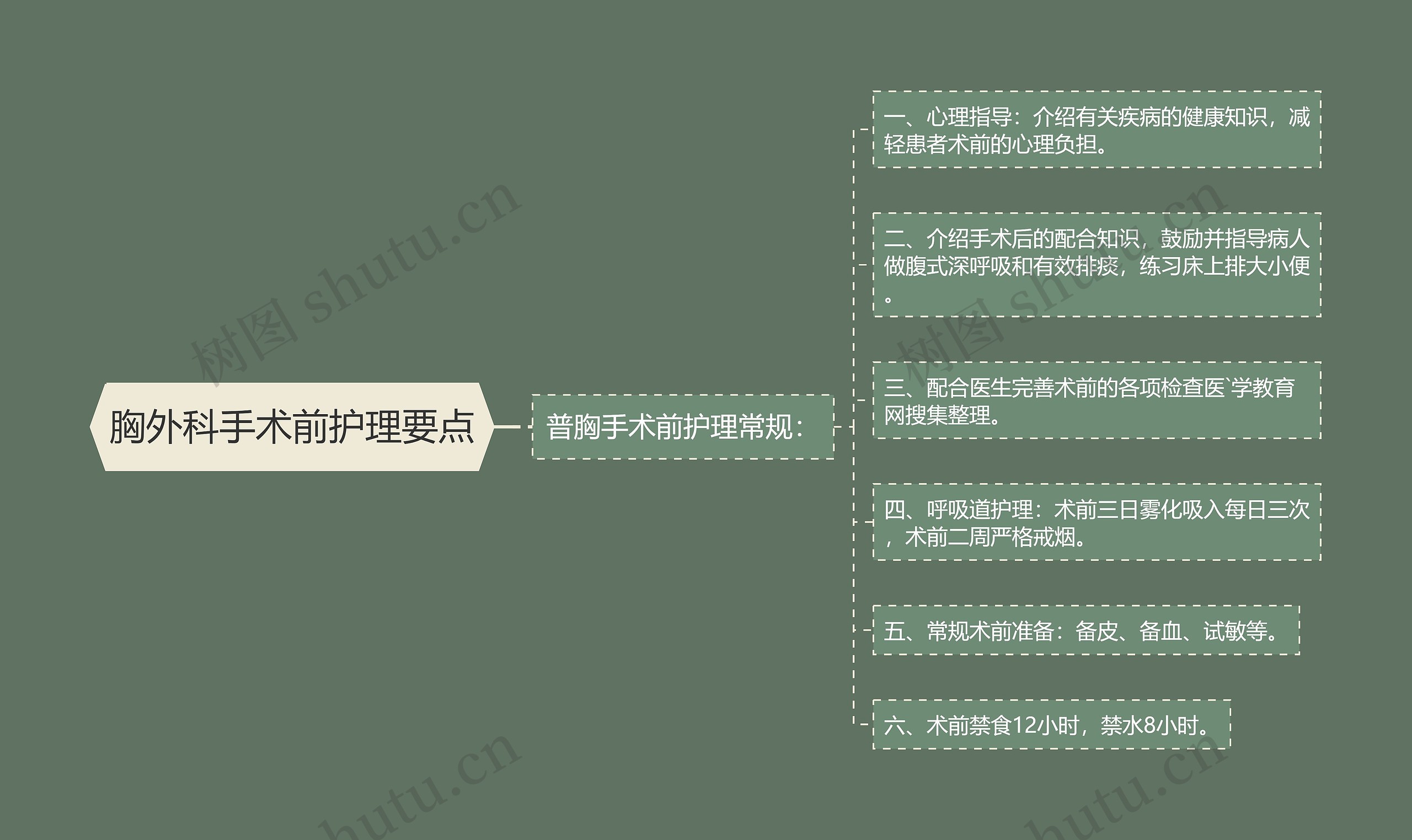 胸外科手术前护理要点 胸外科手术前护理要点
