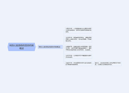 钝性心脏损伤的受伤机制概述