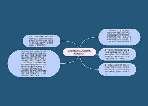 未当场验货现货损谁赔偿经济损失？