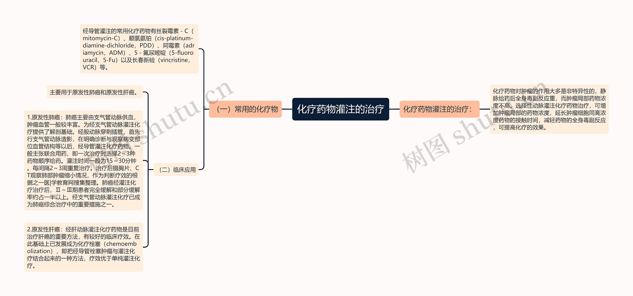化疗药物灌注的治疗 化疗药物灌注的治疗