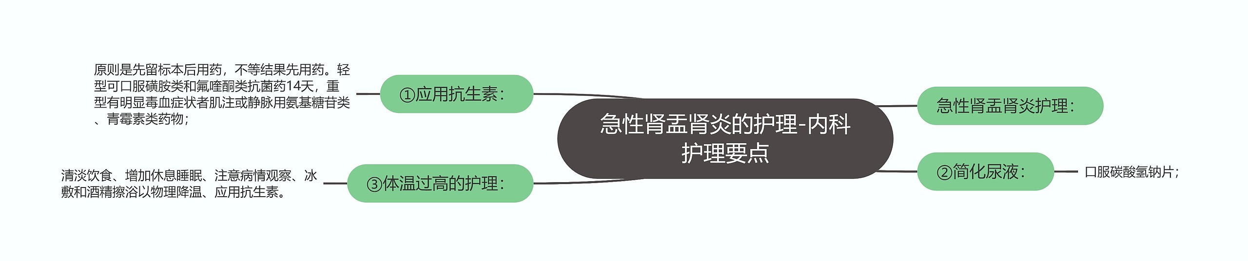 急性肾盂肾炎的护理-内科护理要点 急性肾盂肾炎的护理-内科护理要点
