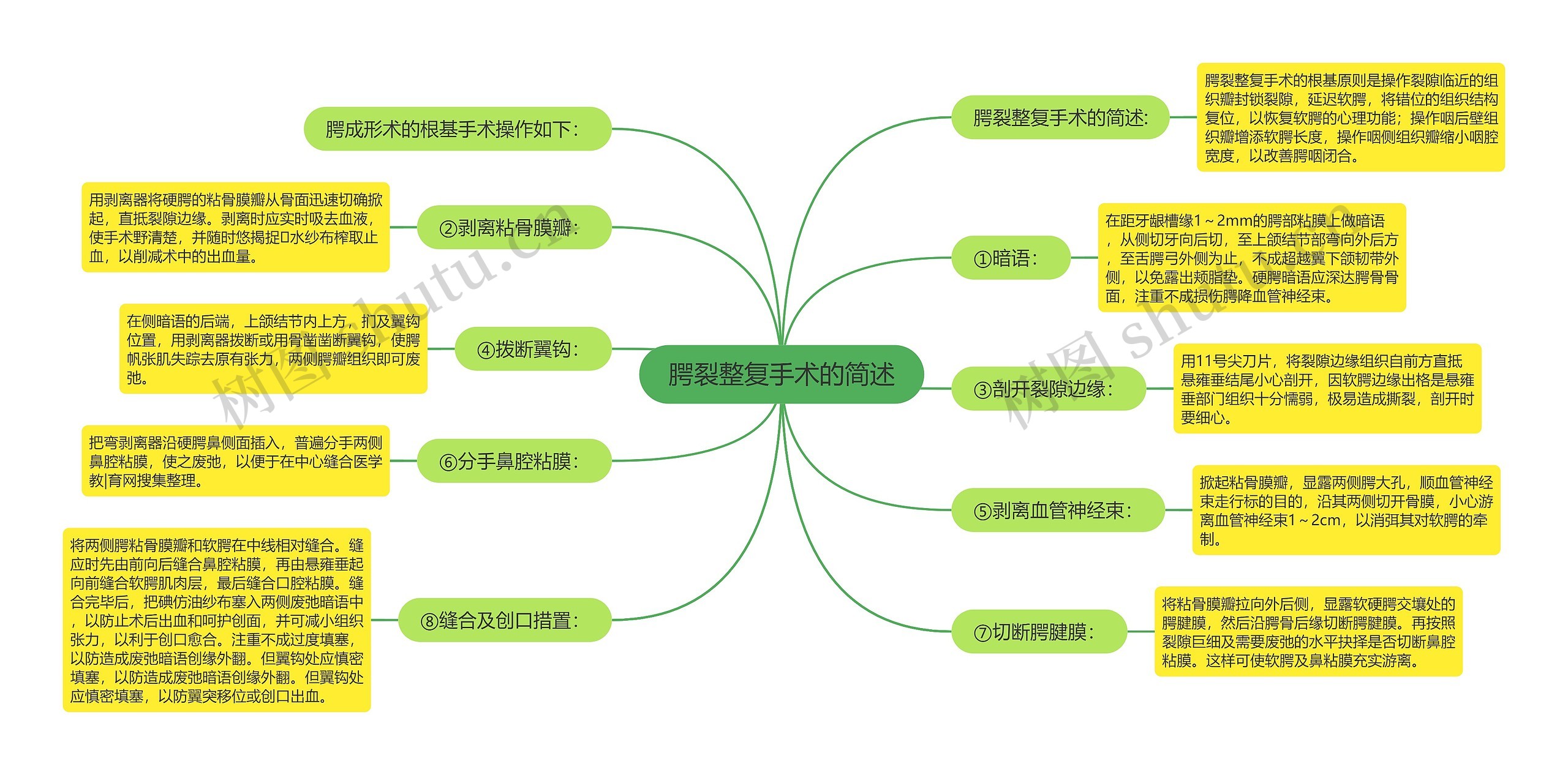 腭裂整复手术的简述