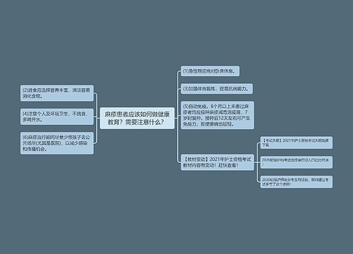 麻疹患者应该如何做健康教育？需要注意什么？