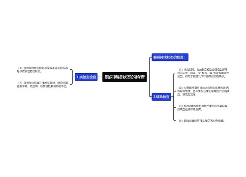 癫痫持续状态的检查