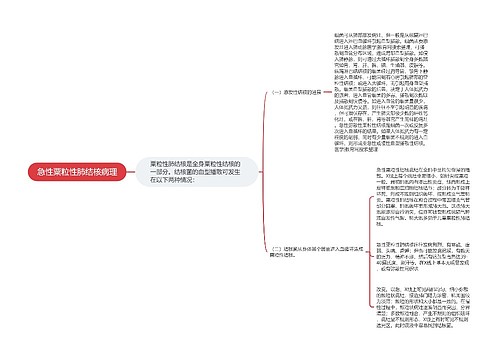 急性粟粒性肺结核病理