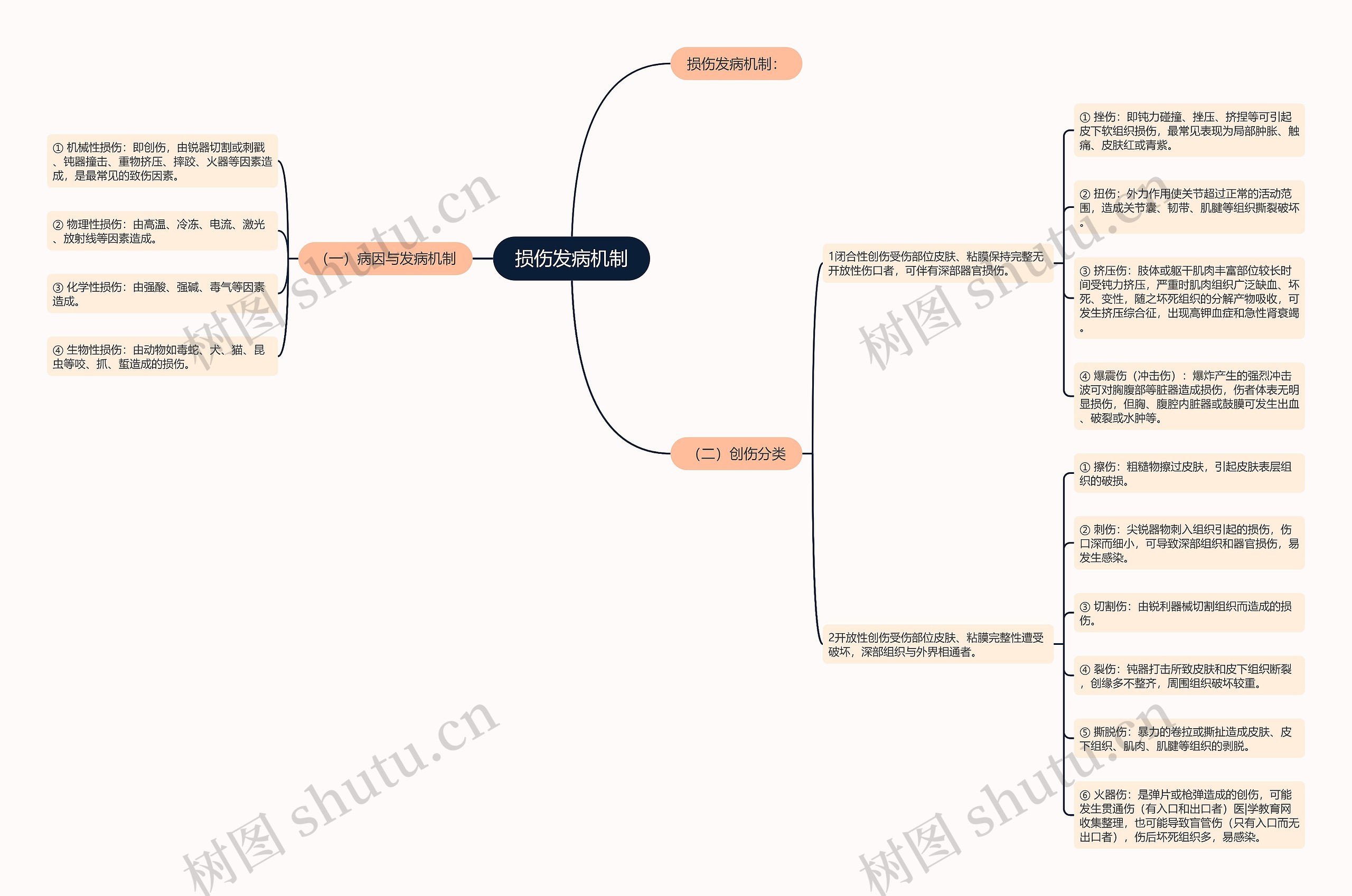 损伤发病机制 损伤发病机制