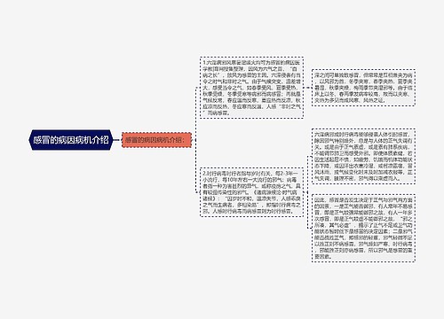 感冒的病因病机介绍