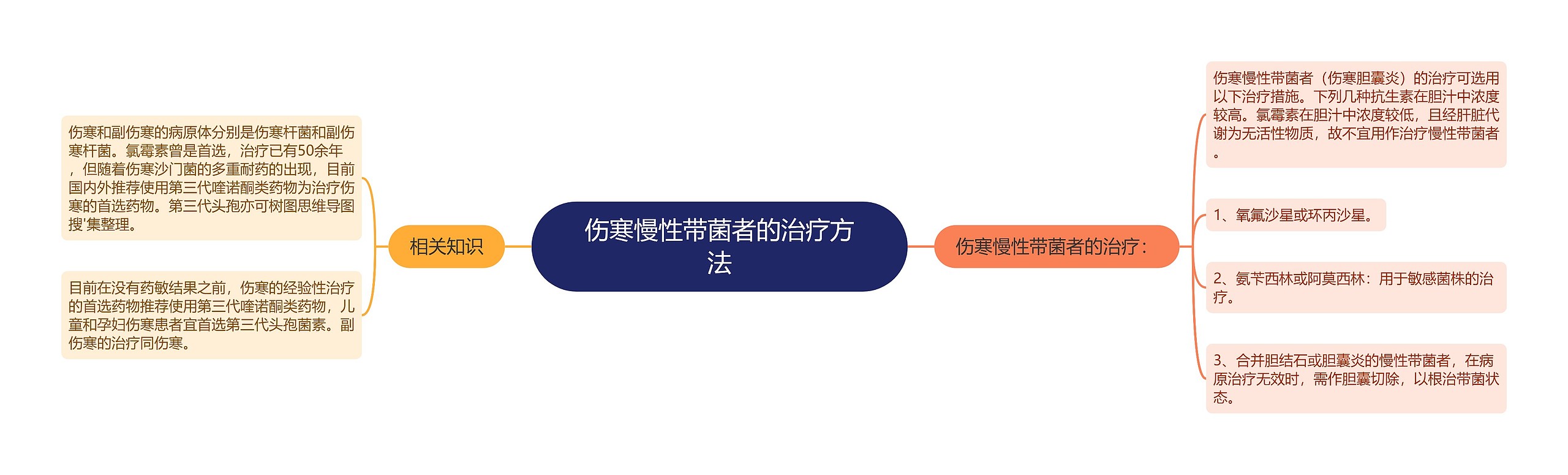 伤寒慢性带菌者的治疗方法