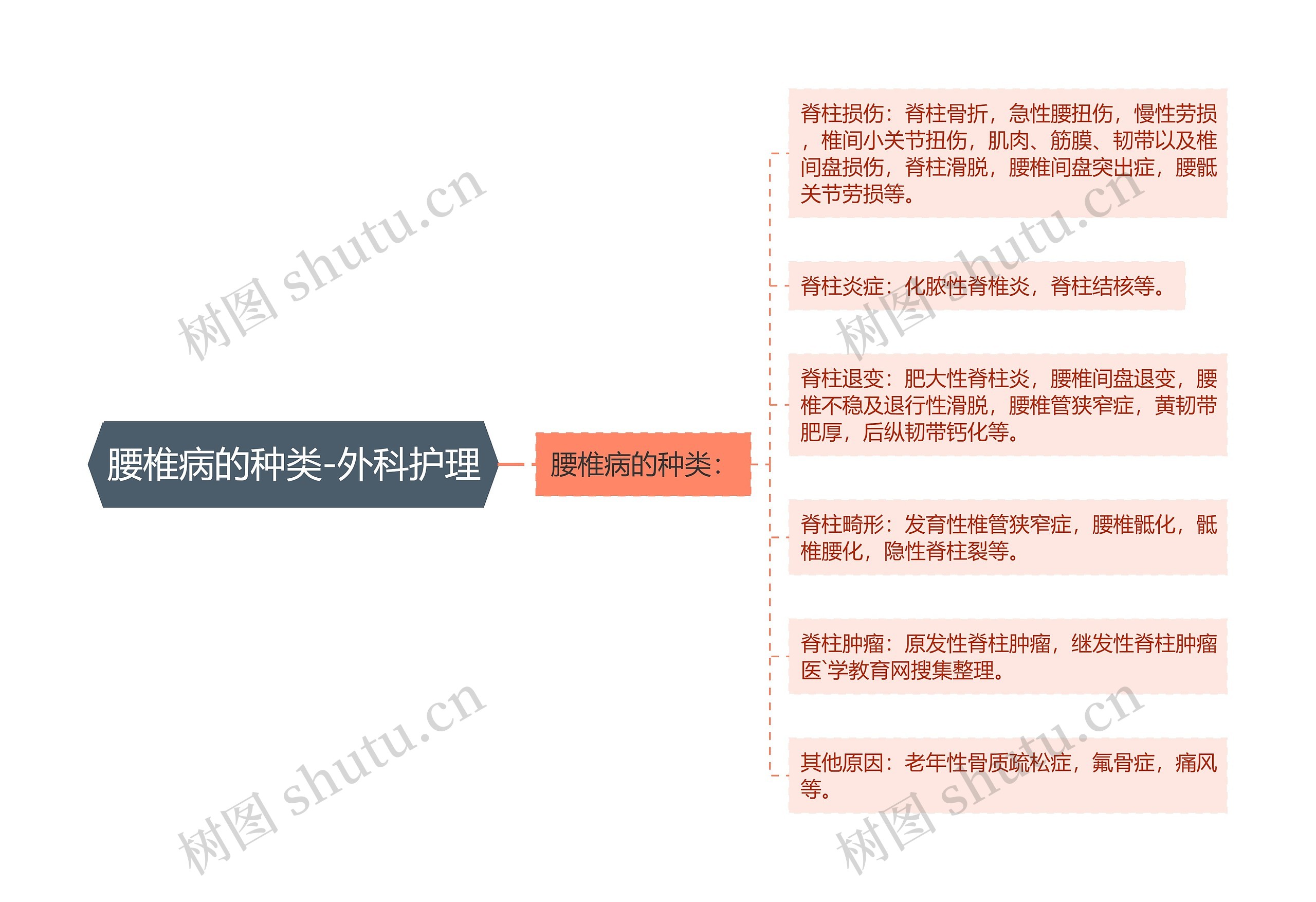 腰椎病的种类-外科护理 腰椎病的种类-外科护理
